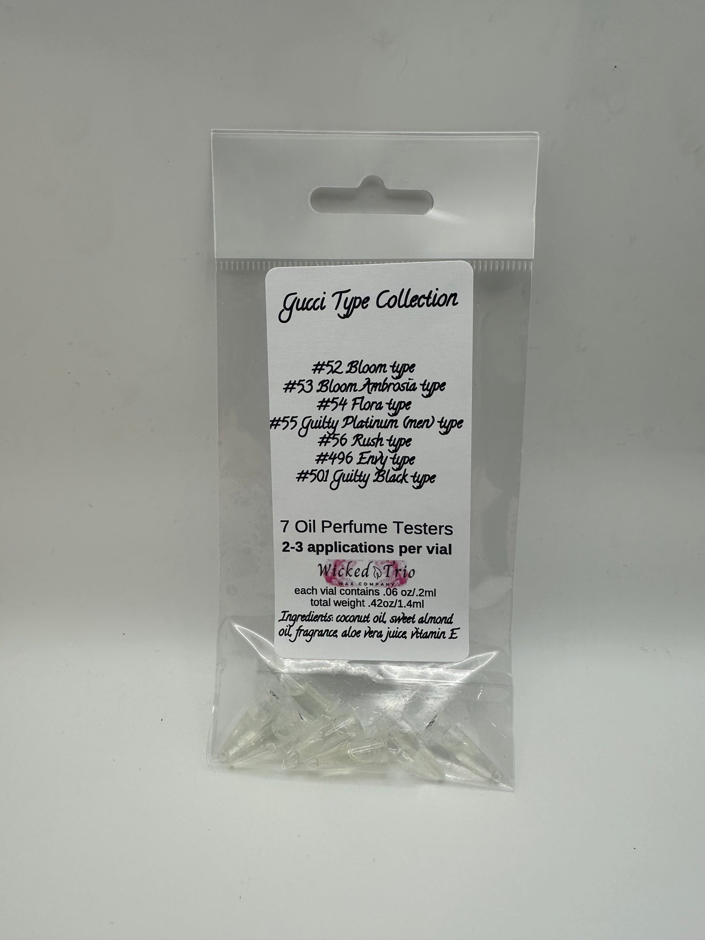 Gucci Type Sample Set