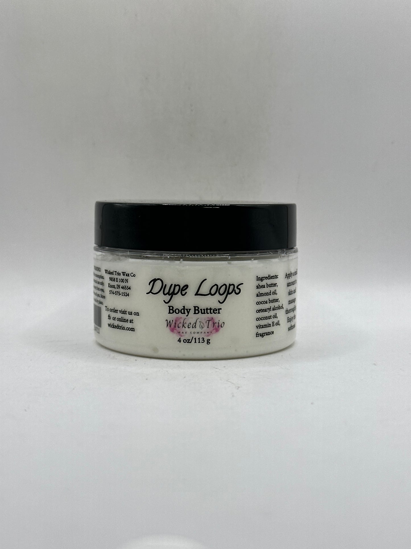 Dupe Loops Body Butter