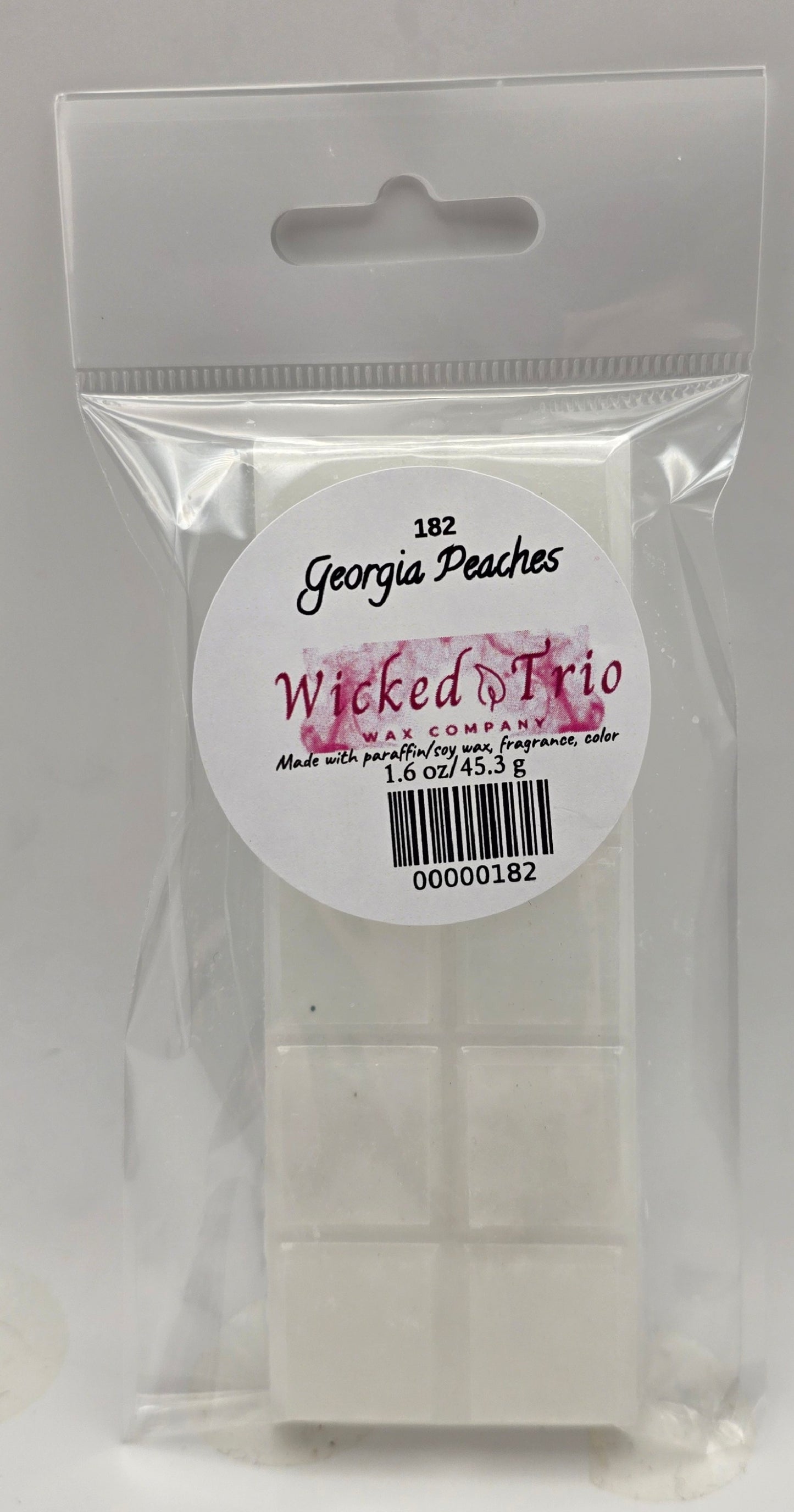 182 Georgia Peaches Wax Melt