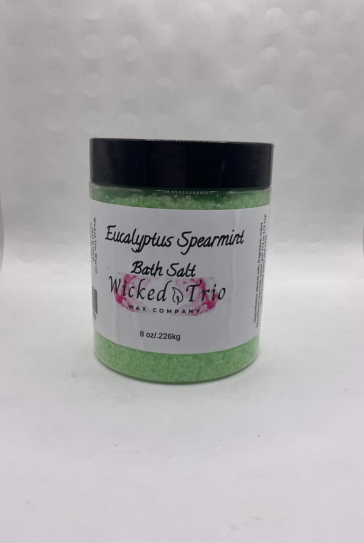 184 Eucalyptus and Spearmint Bath Salt