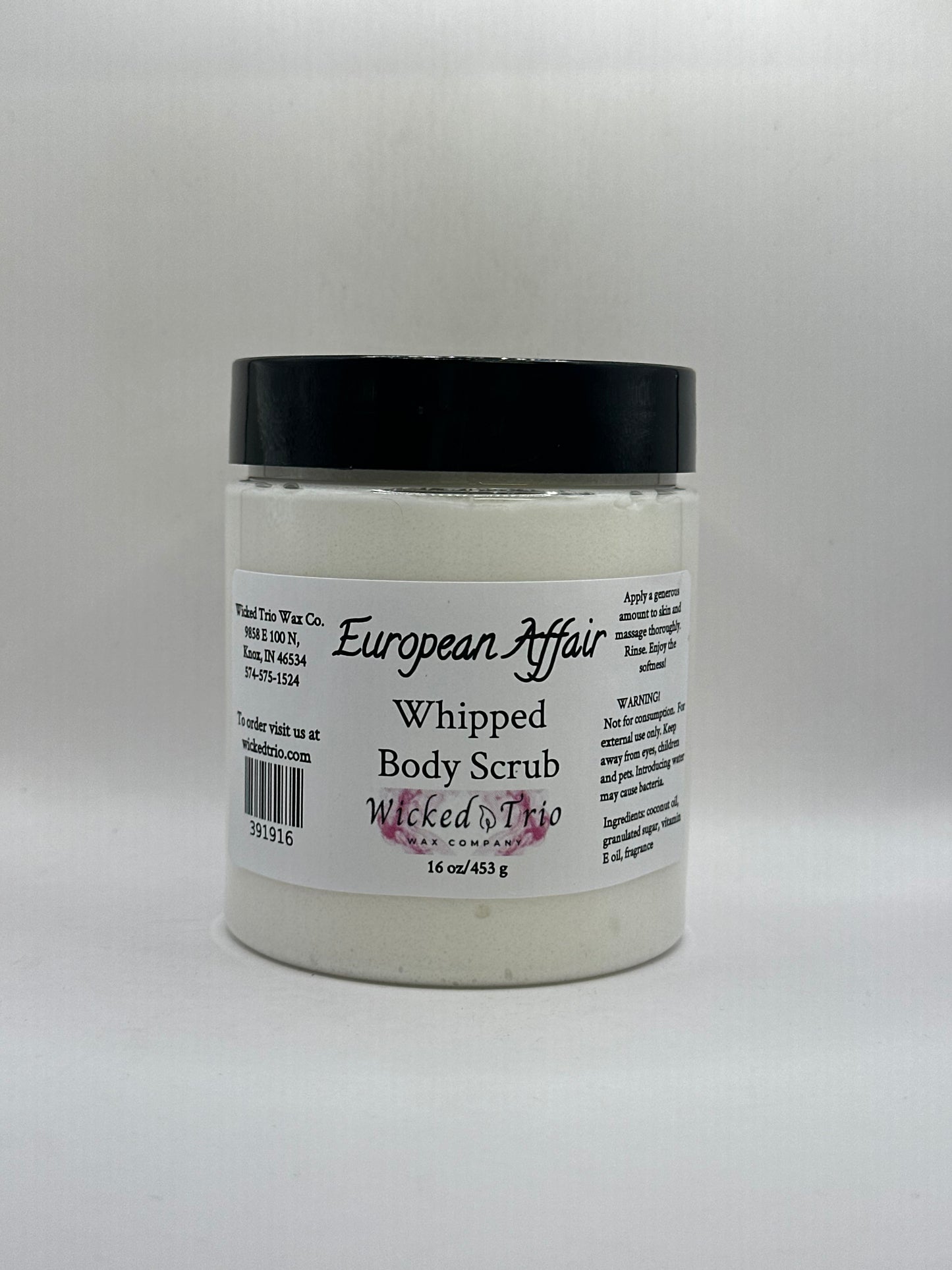 *European Affair Whipped Body Scrub