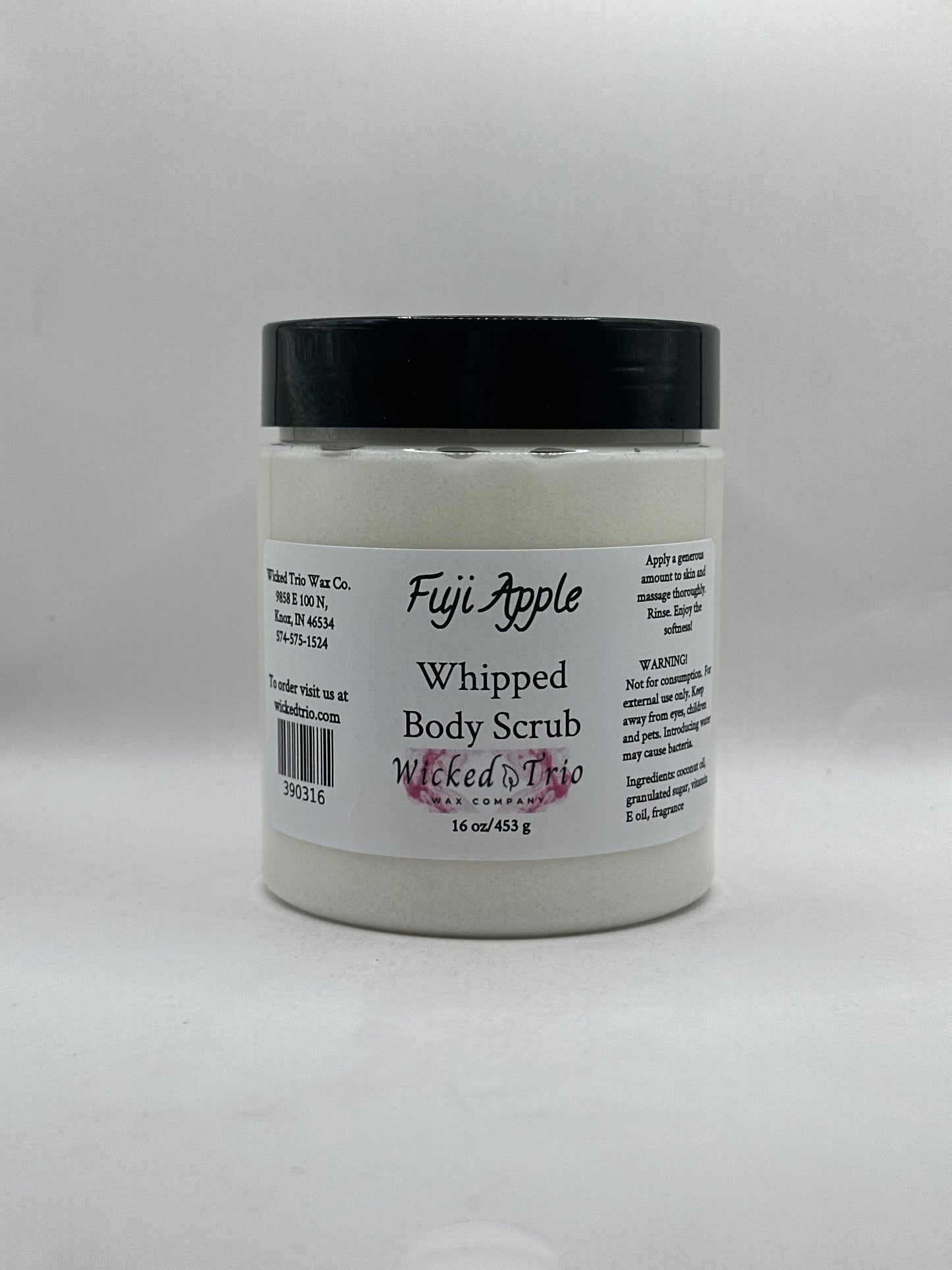 Fuji Apple Whipped Body Scrub