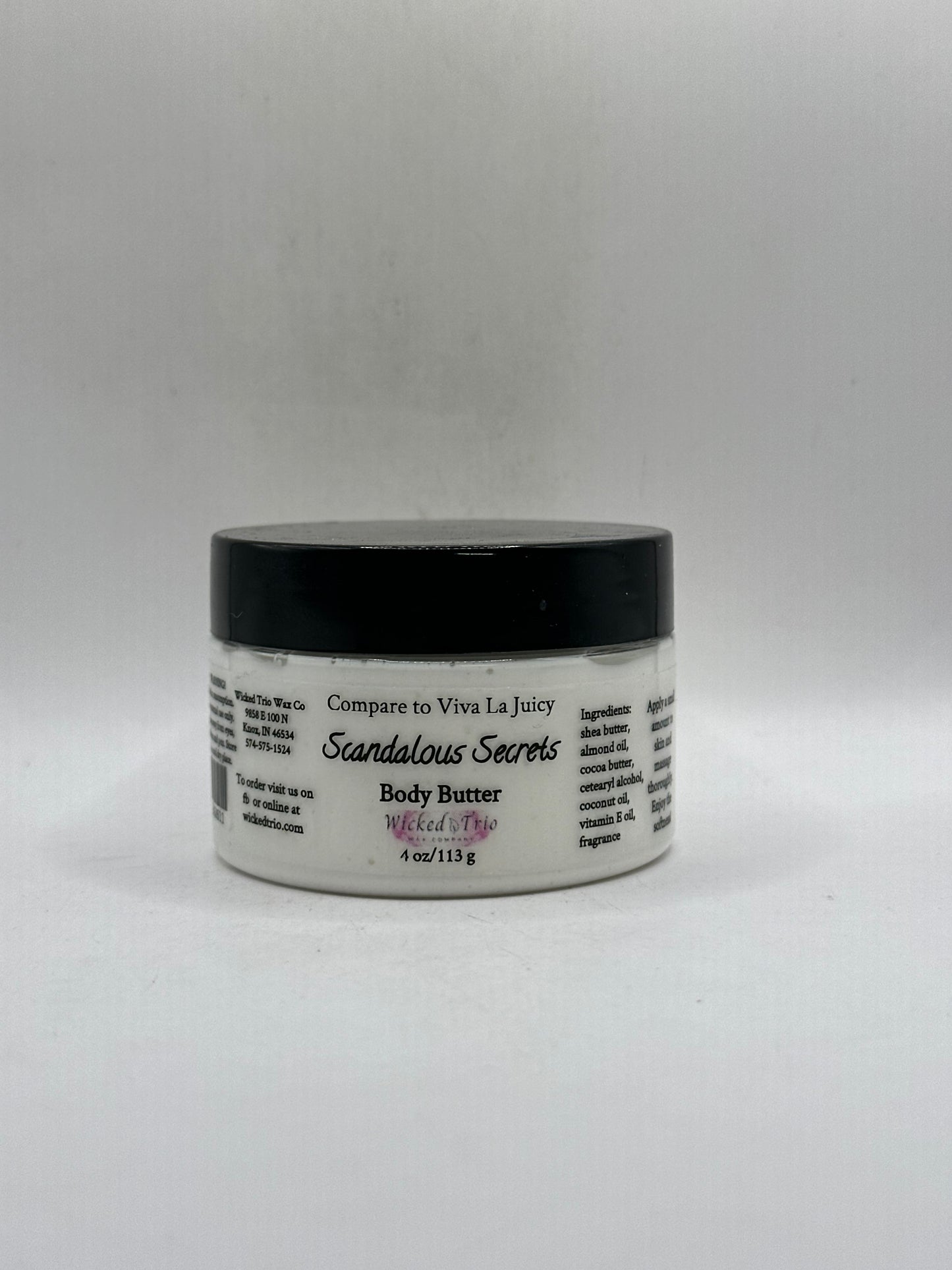 *Scandalous Secrets Body Butter
