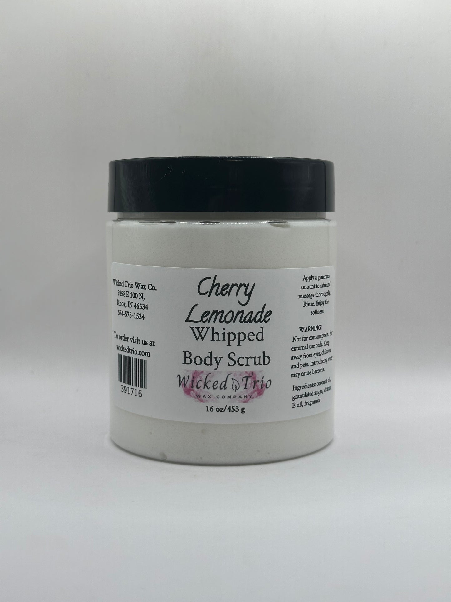 Cherry Lemonade Whipped Body Scrub
