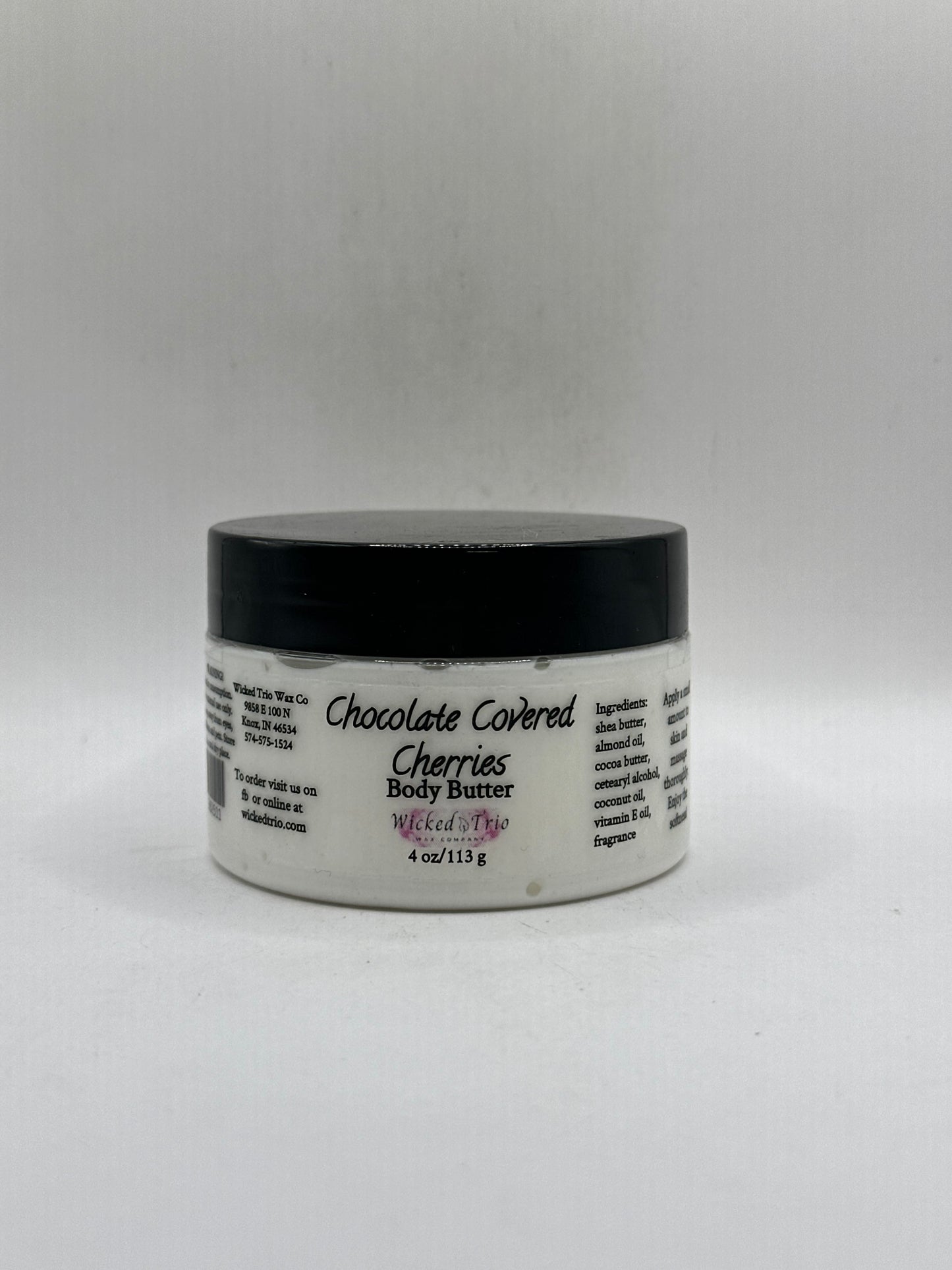 Chocolate Covered Cherries Body Butter