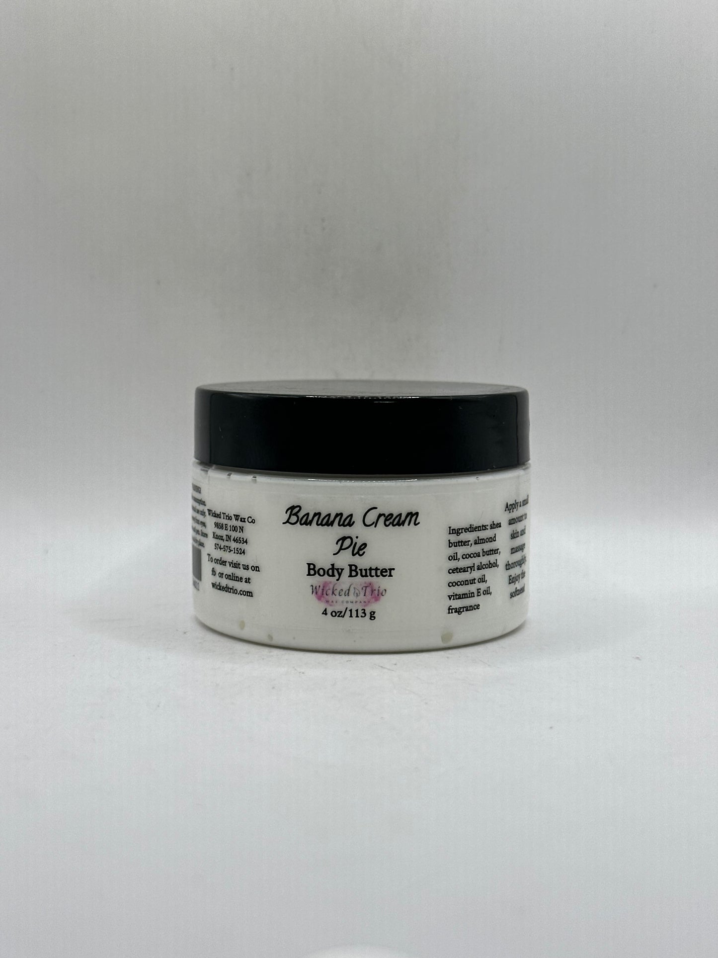 Banana Cream Pie Body Butter
