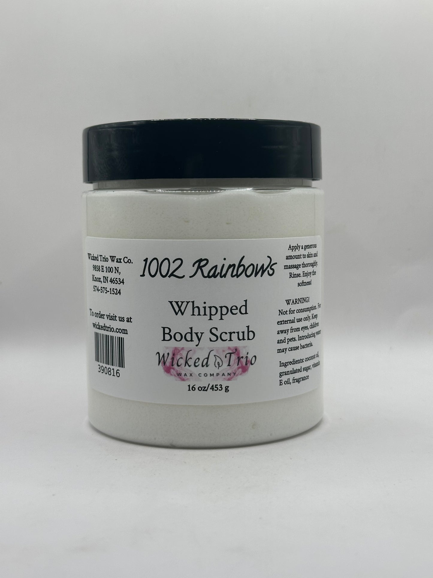 181 1002 Rainbows Whipped Body Scrub