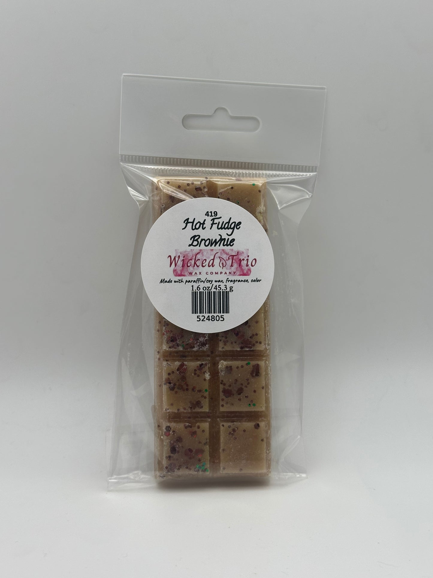 419 Hot Fudge Brownie Wax Melt