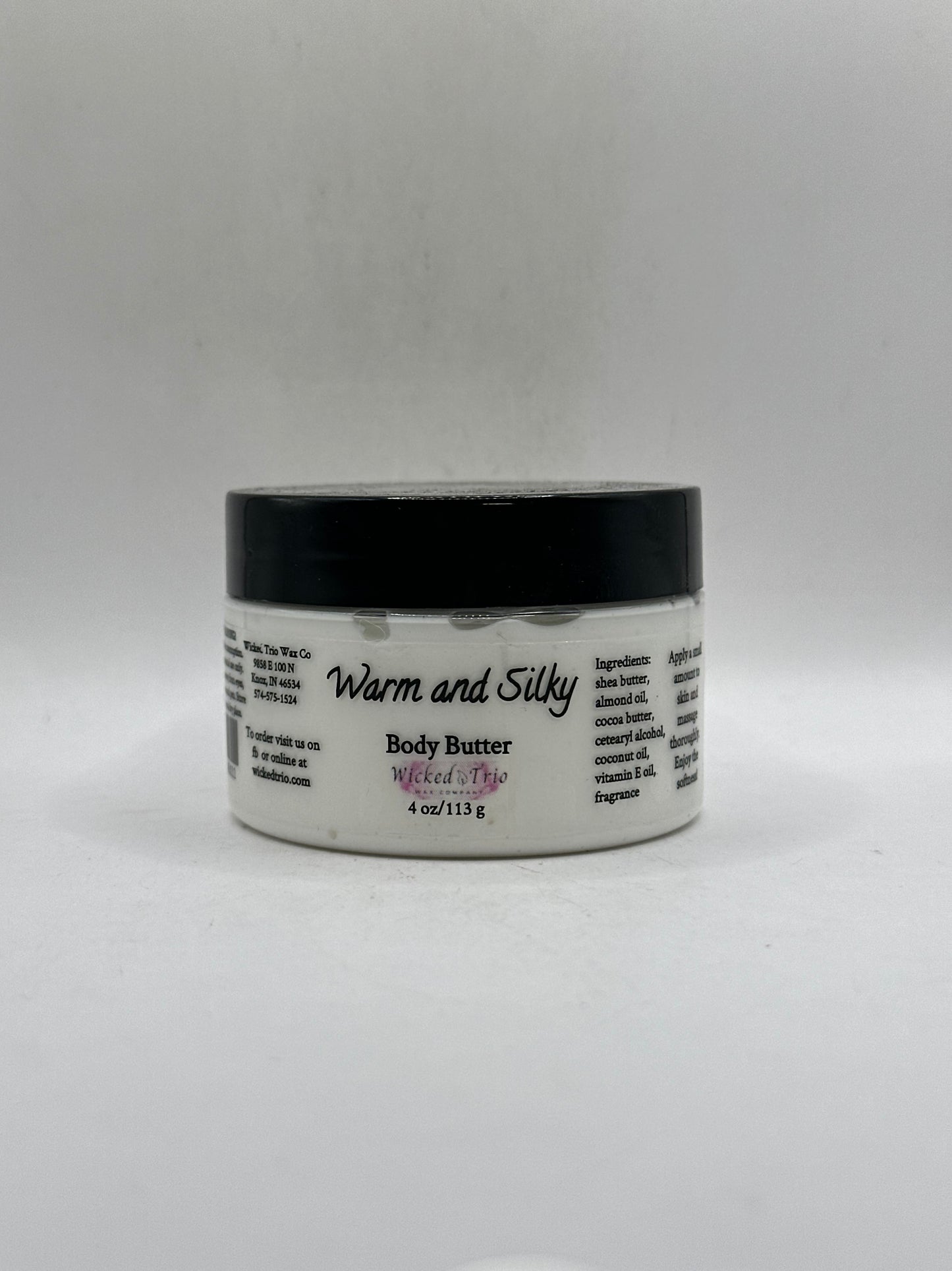 *Warm and Silky Body Butter