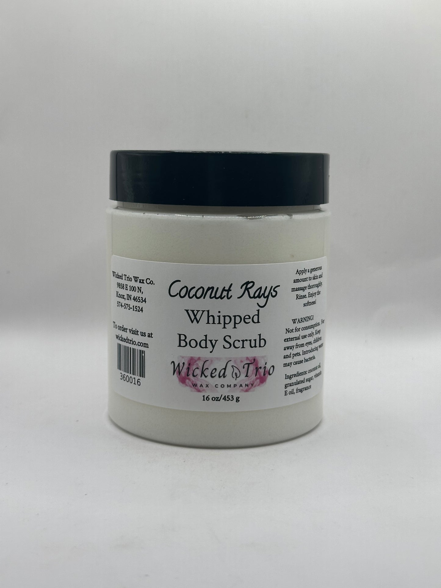 185 Coconut Rays Whipped Body Scrub
