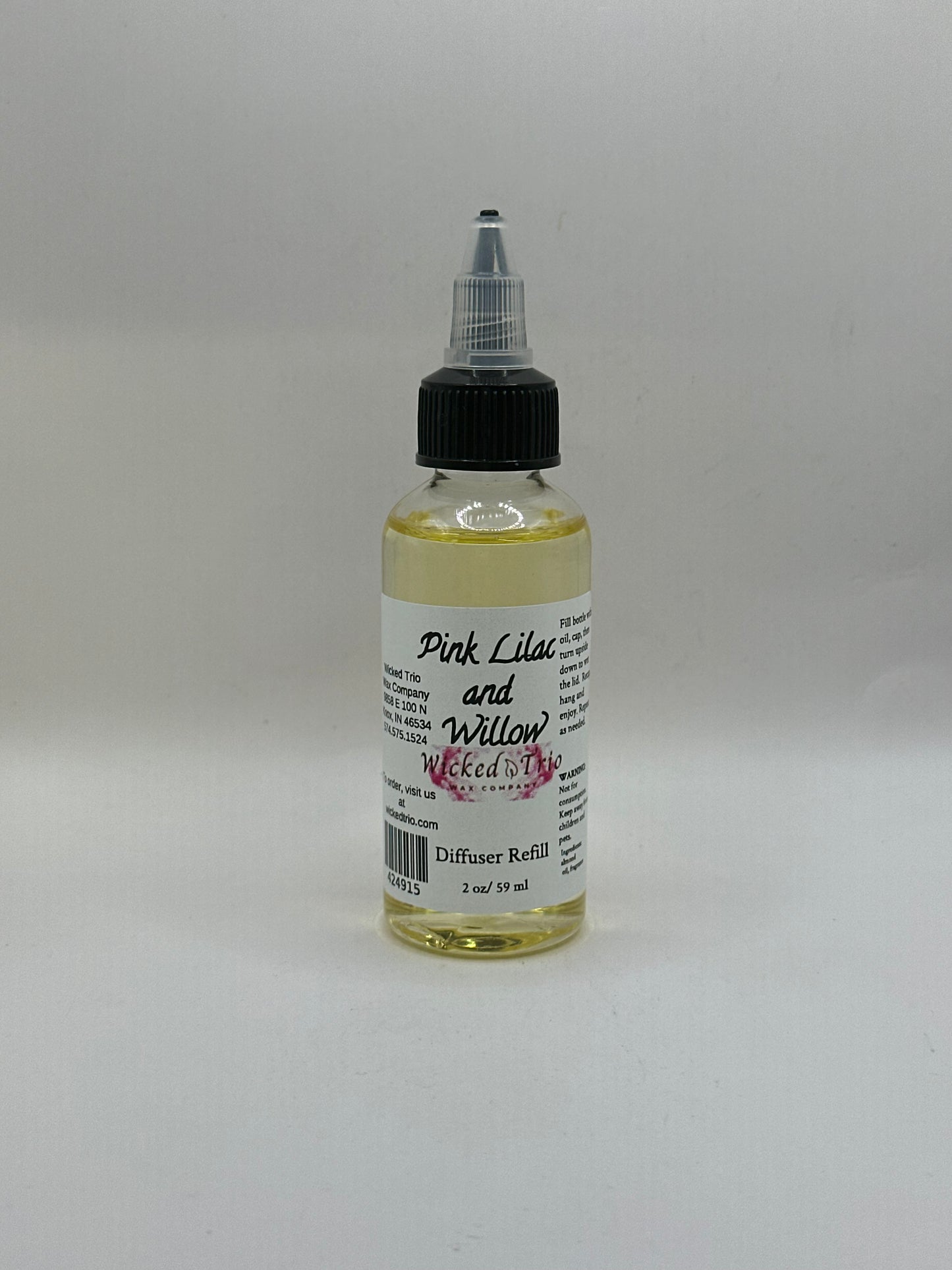 135 Pink Lilac and Willow Diffuser Refill