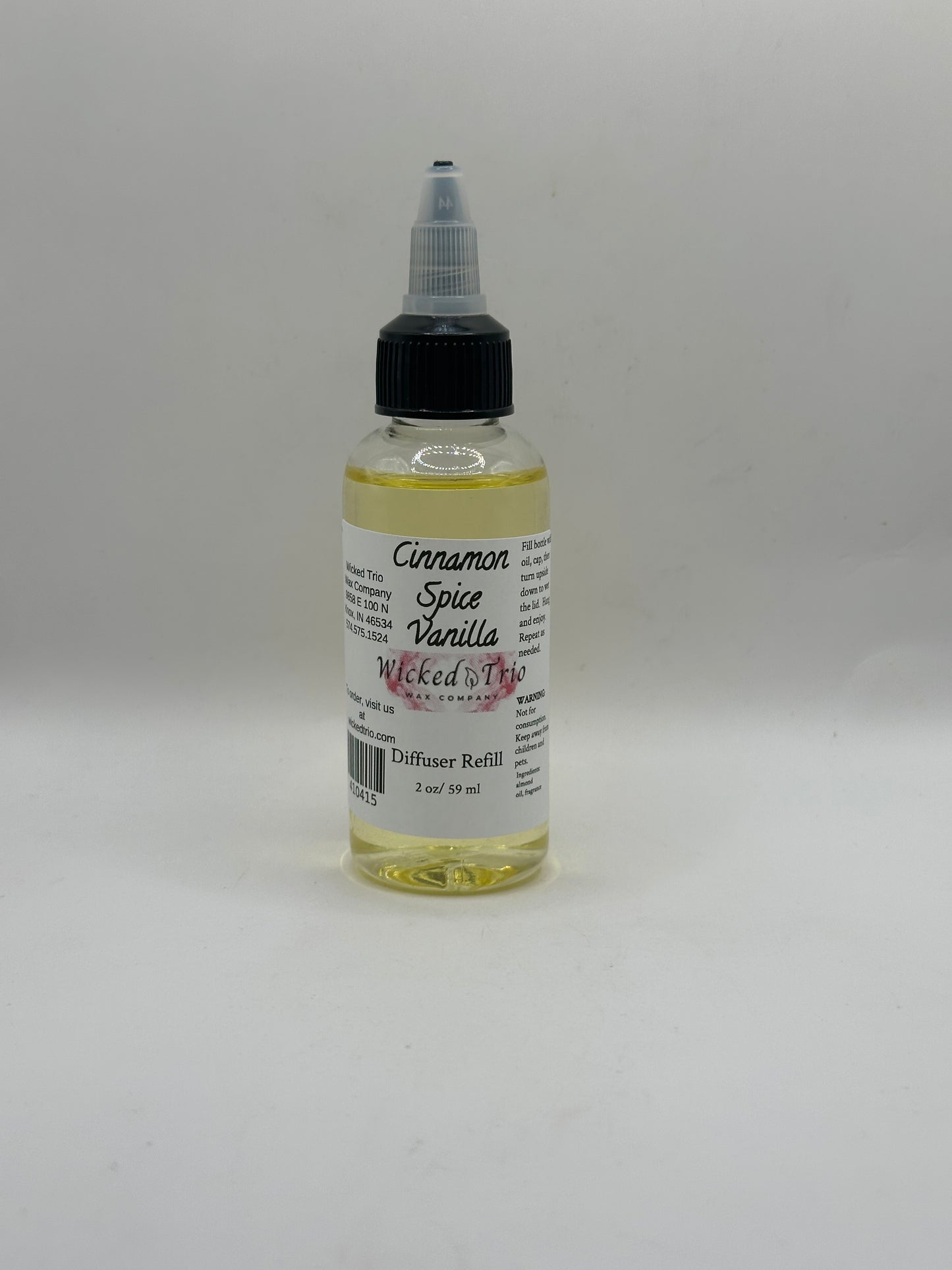 Cinnamon Spice Vanilla Diffuser Refill