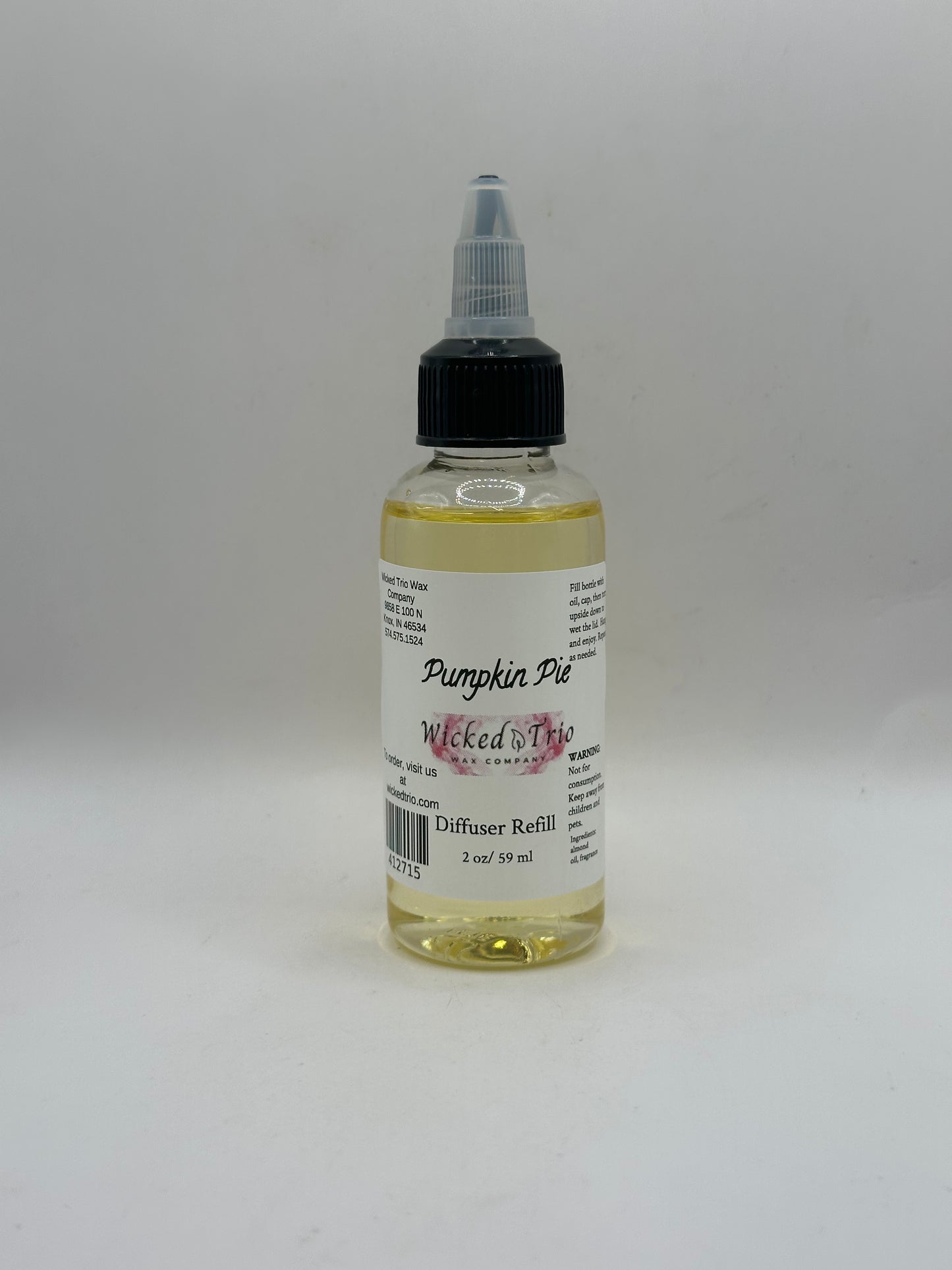Pumpkin Pie Diffuser Refill