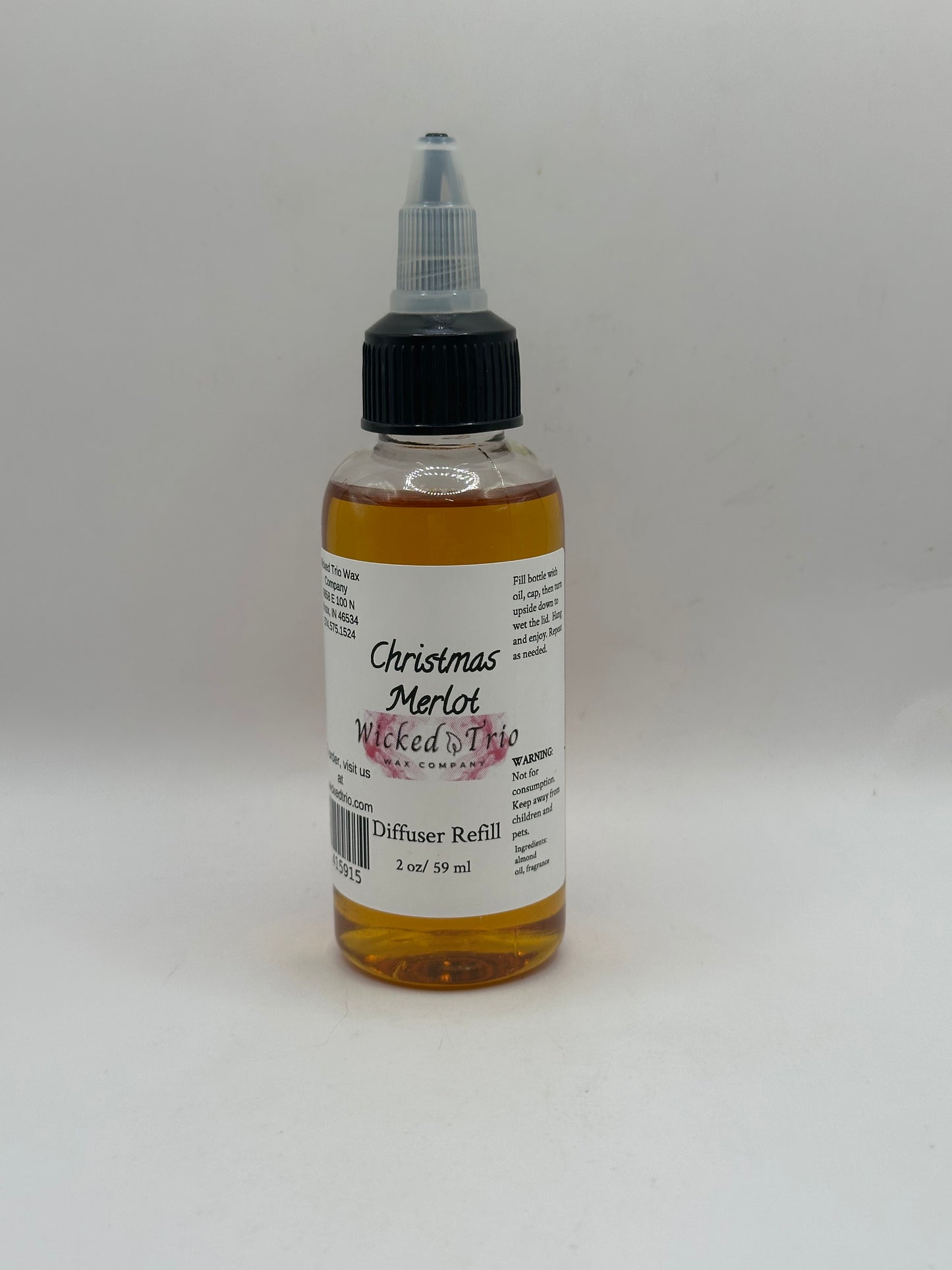 270 Christmas Merlot Diffuser Refill