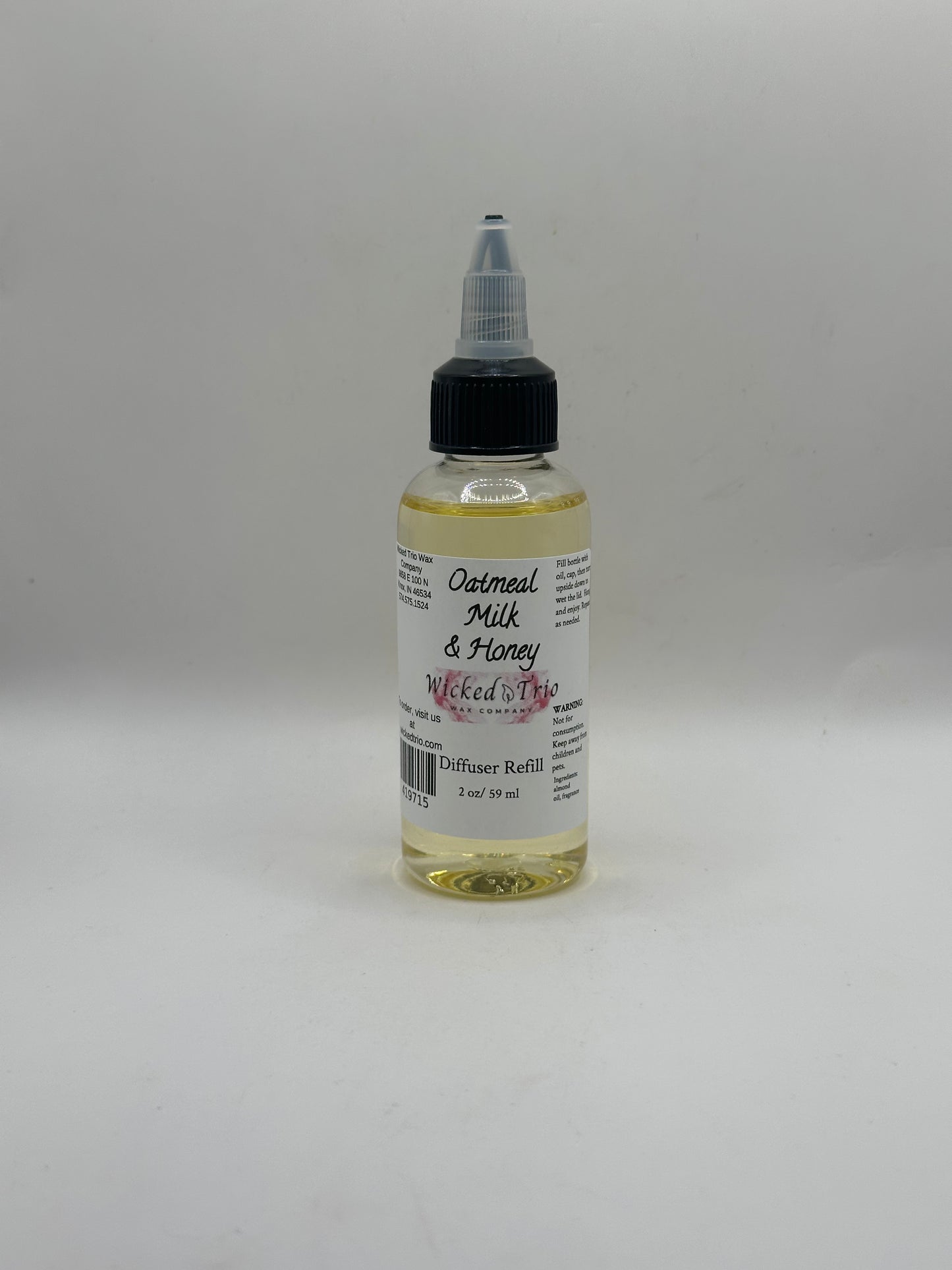 Oatmeal Milk and Honey Diffuser Refill