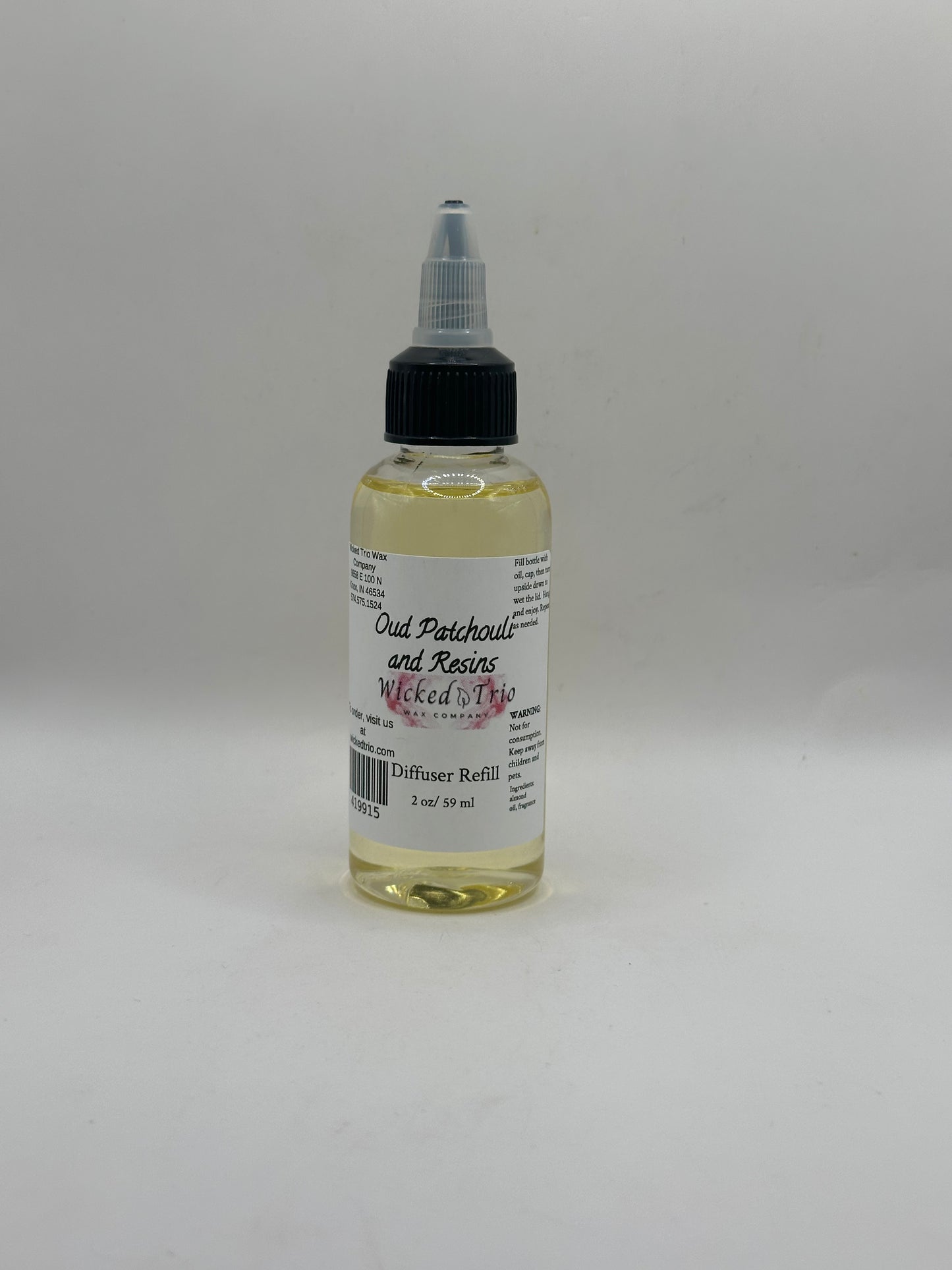 Oud Patchouli and Resins Diffuser Refill
