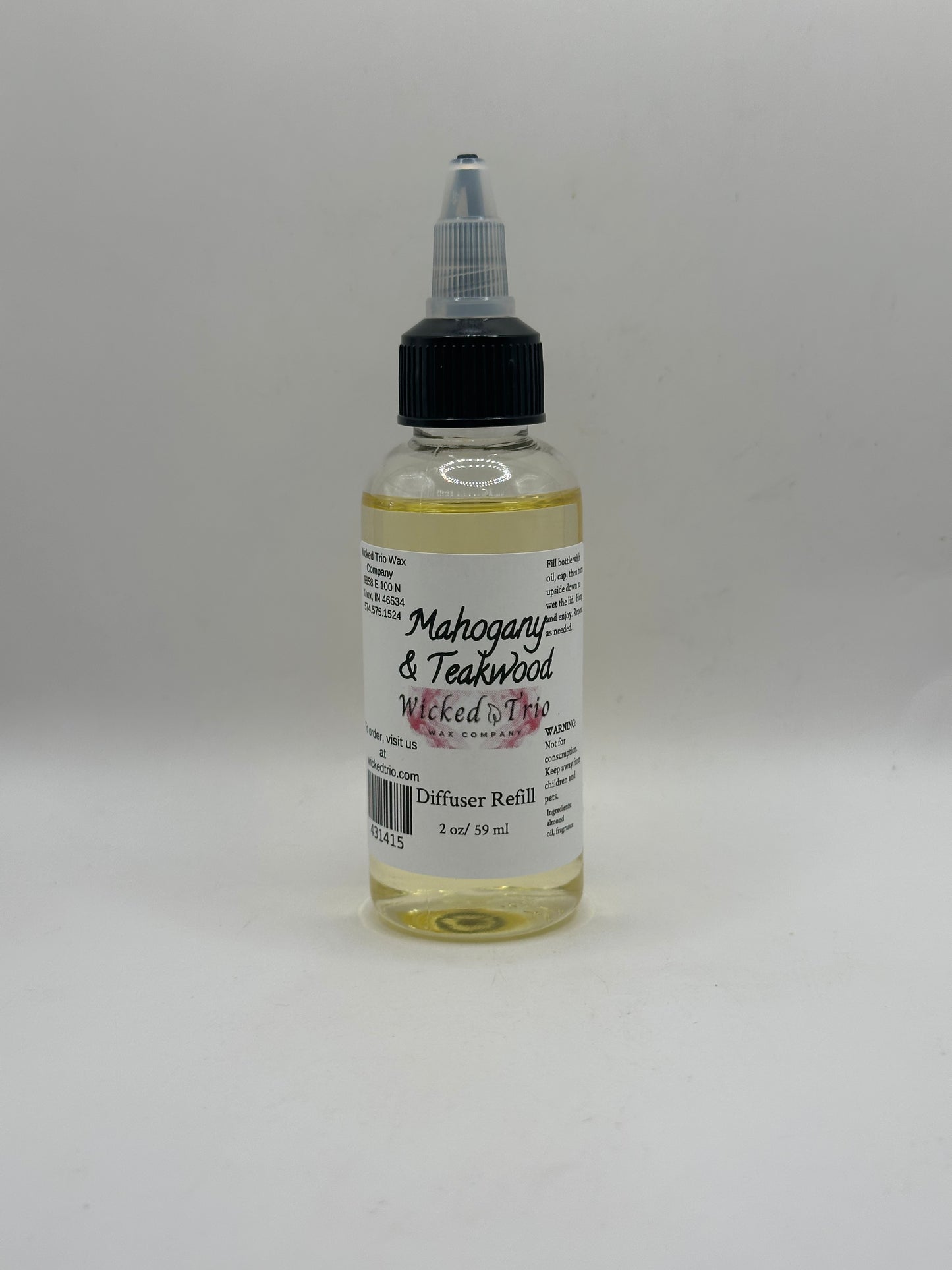23 Mahogany and Teakwood Diffuser Refill