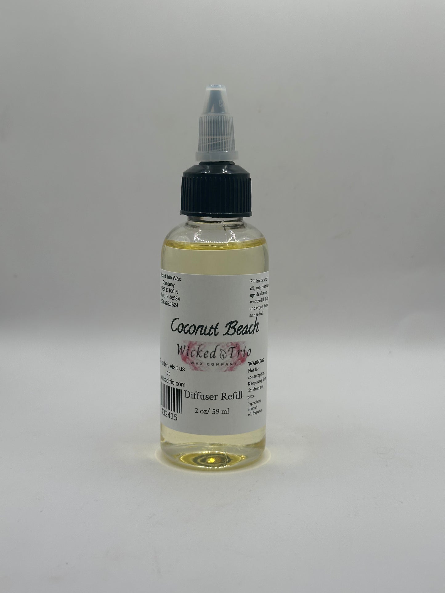 156 Coconut Beach Diffuser Refill