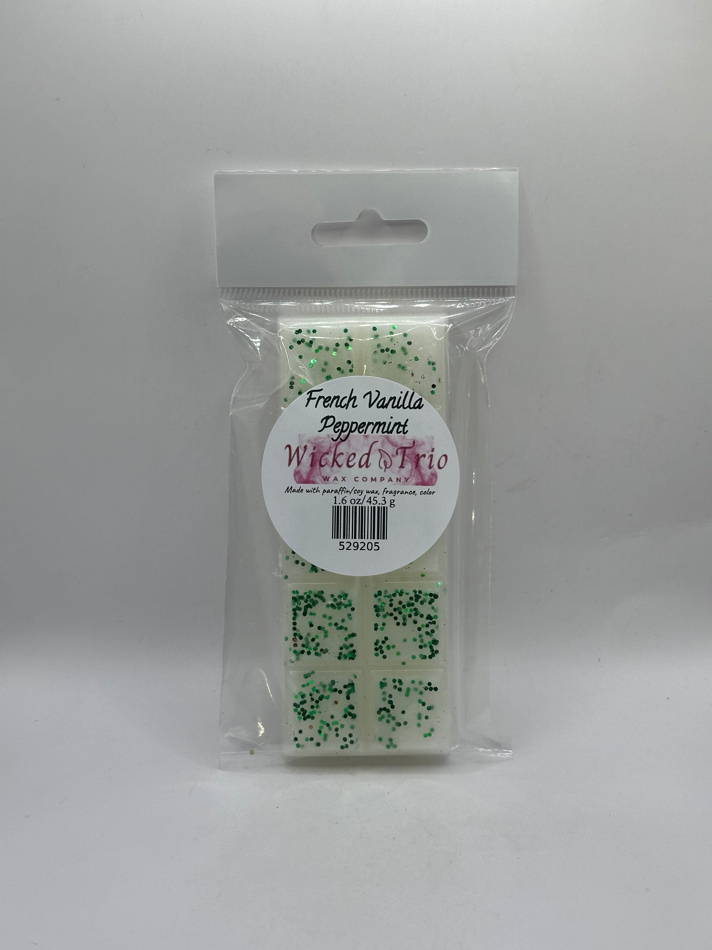 *French Vanilla and Peppermint Wax Melt