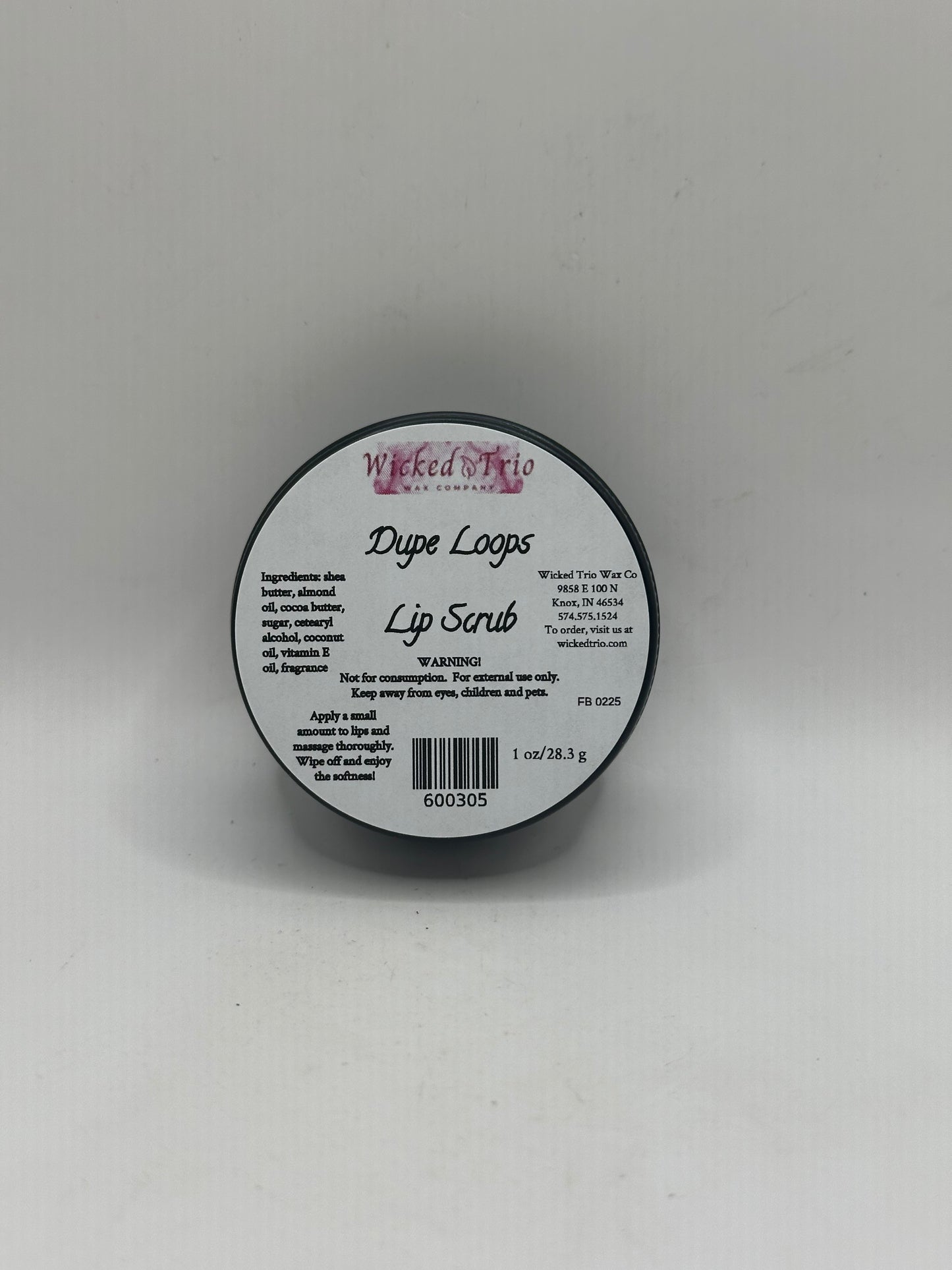 134 Fruit Loops Type Lip Scrub