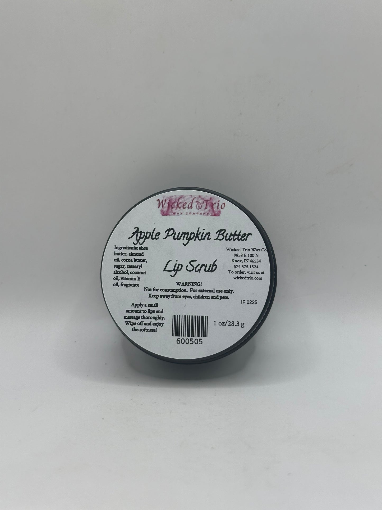 219 Apple Pumpkin Butter Lip Scrub