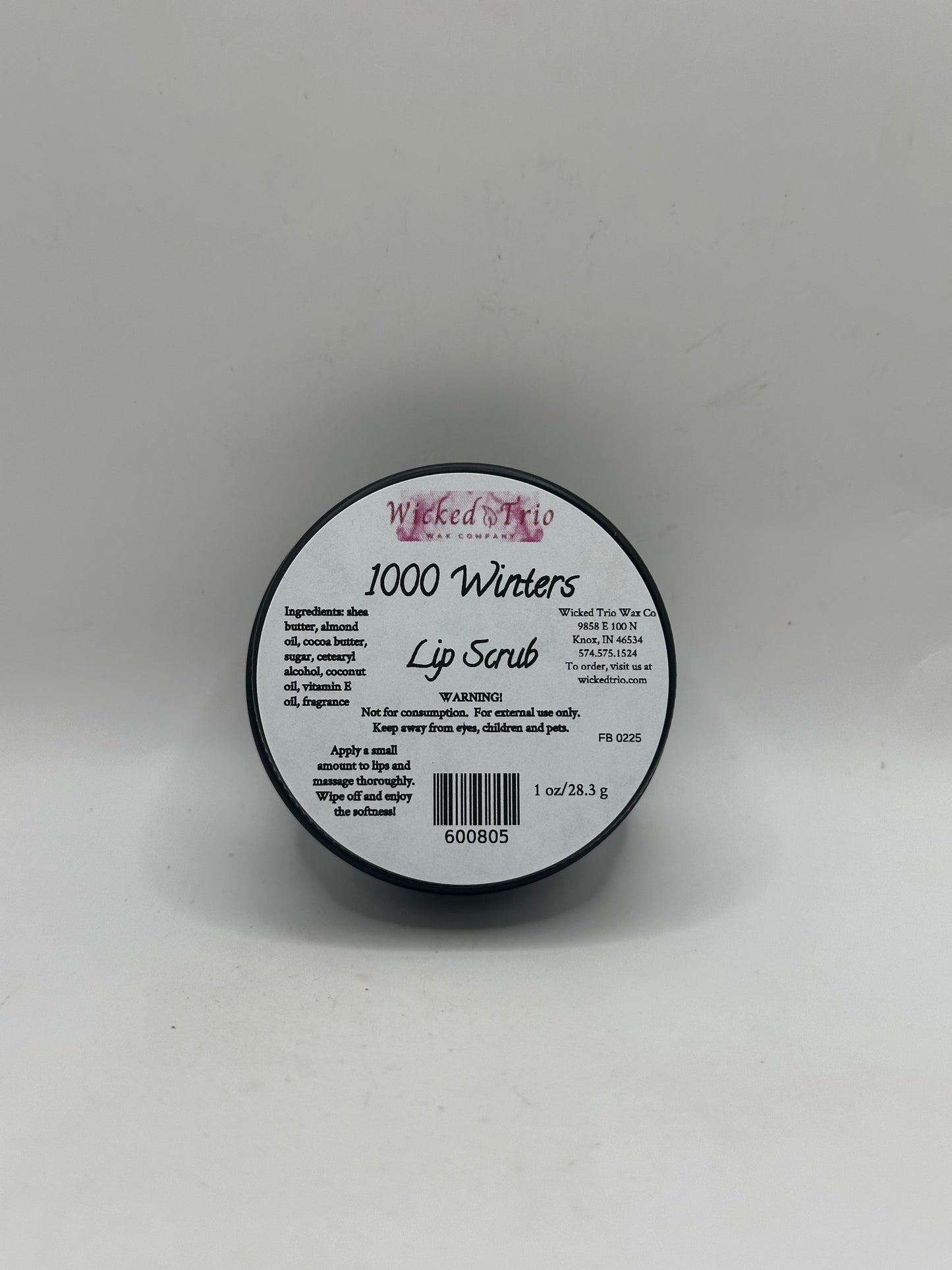 1000 Winters Lip Scrub