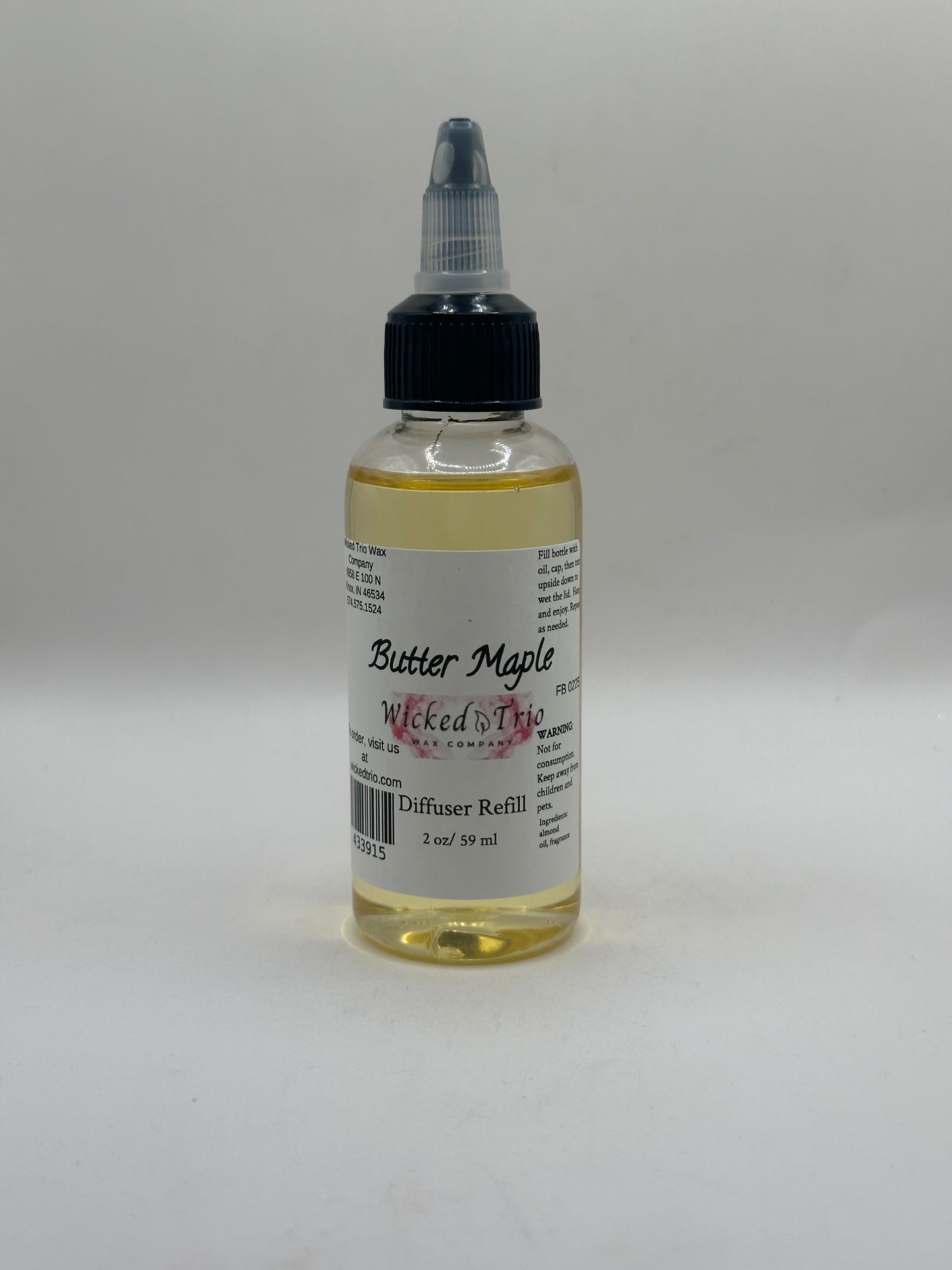 Butter Maple Diffuser Refill