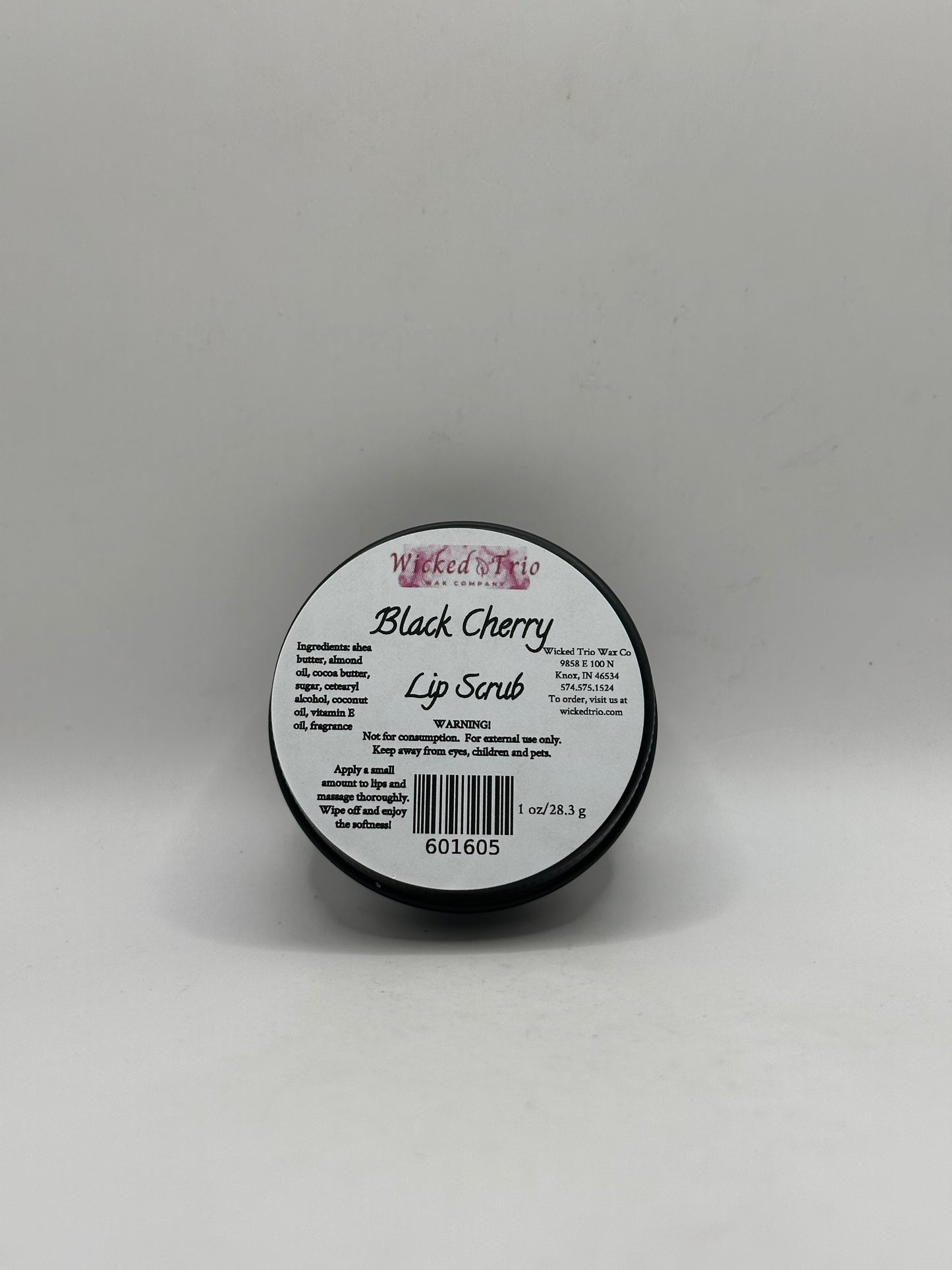 152 Black Cherry Lip Scrub
