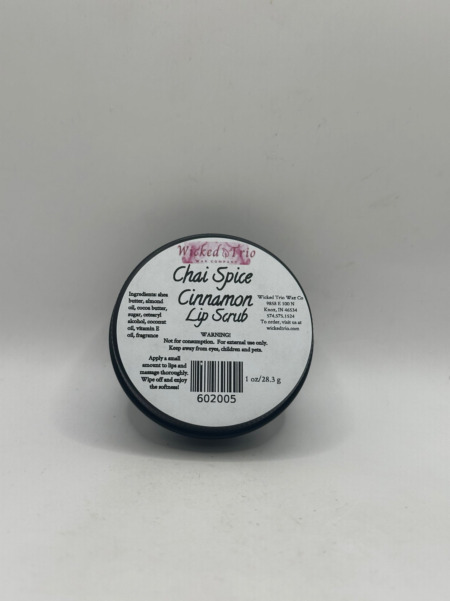 Chai Spiced Cinnamon Lip Scrub
