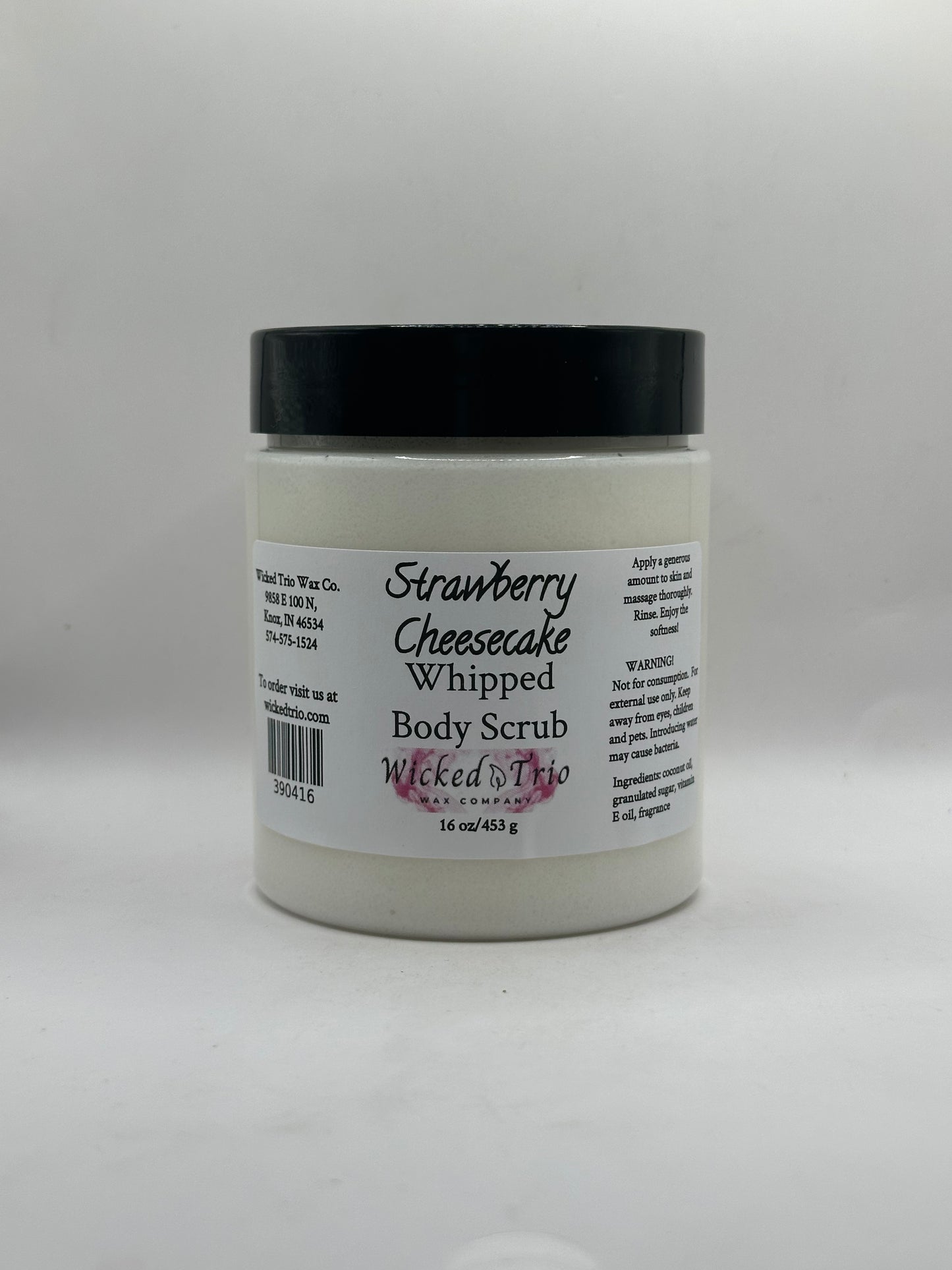 145 Strawberry Cheesecake Whipped Body Scrub