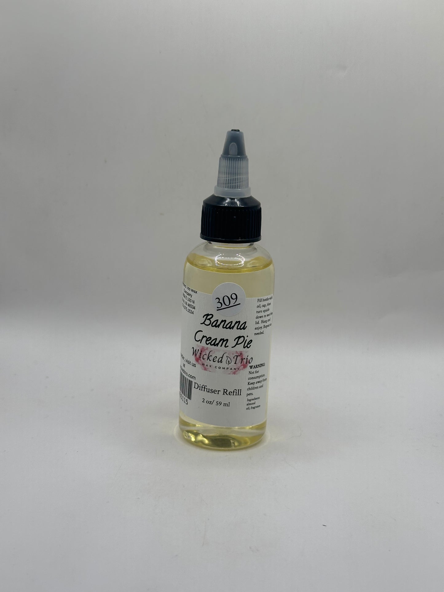 Banana Cream Pie Diffuser Oil 309