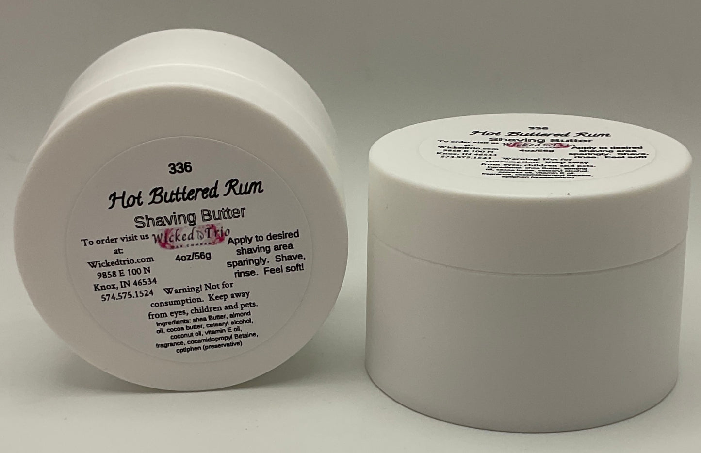 336 Hot Buttered Rum Shaving Butter