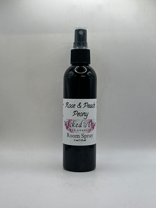 *Rose and Peach Peonies Room Spray