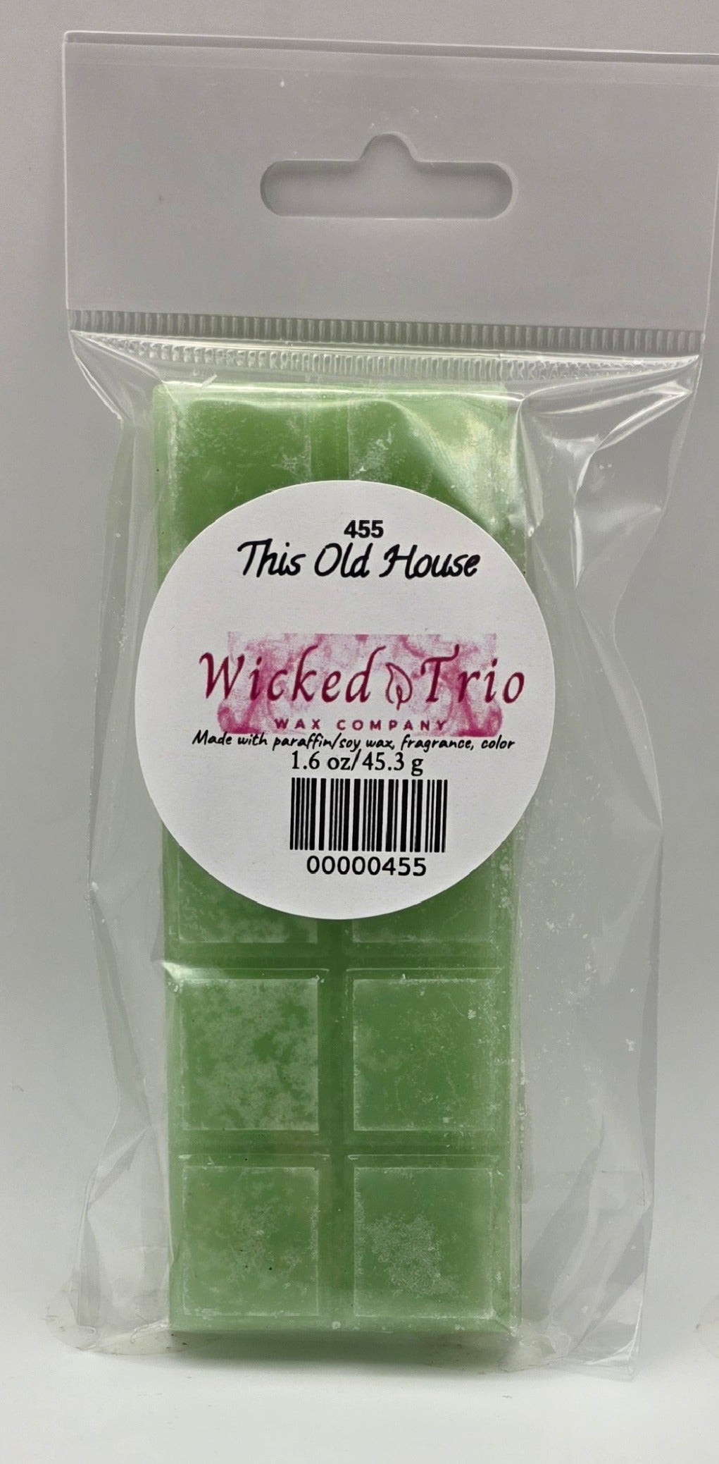 455 This Old House Wax Melt