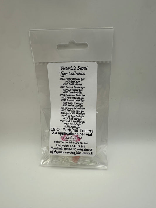 Victorias Secret Type Sample Set