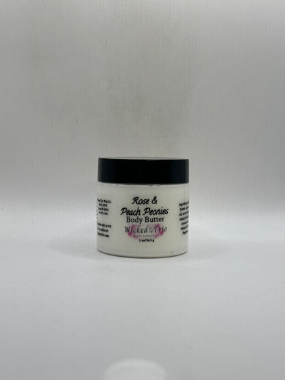 *Rose and Peach Peonies Body Butter