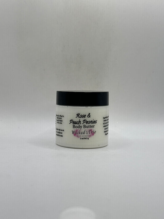 *Rose and Peach Peonies Body Butter