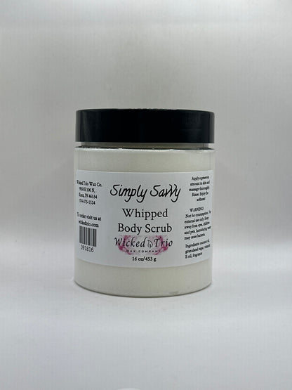 *Simply Savvy Whipped Body Scrub