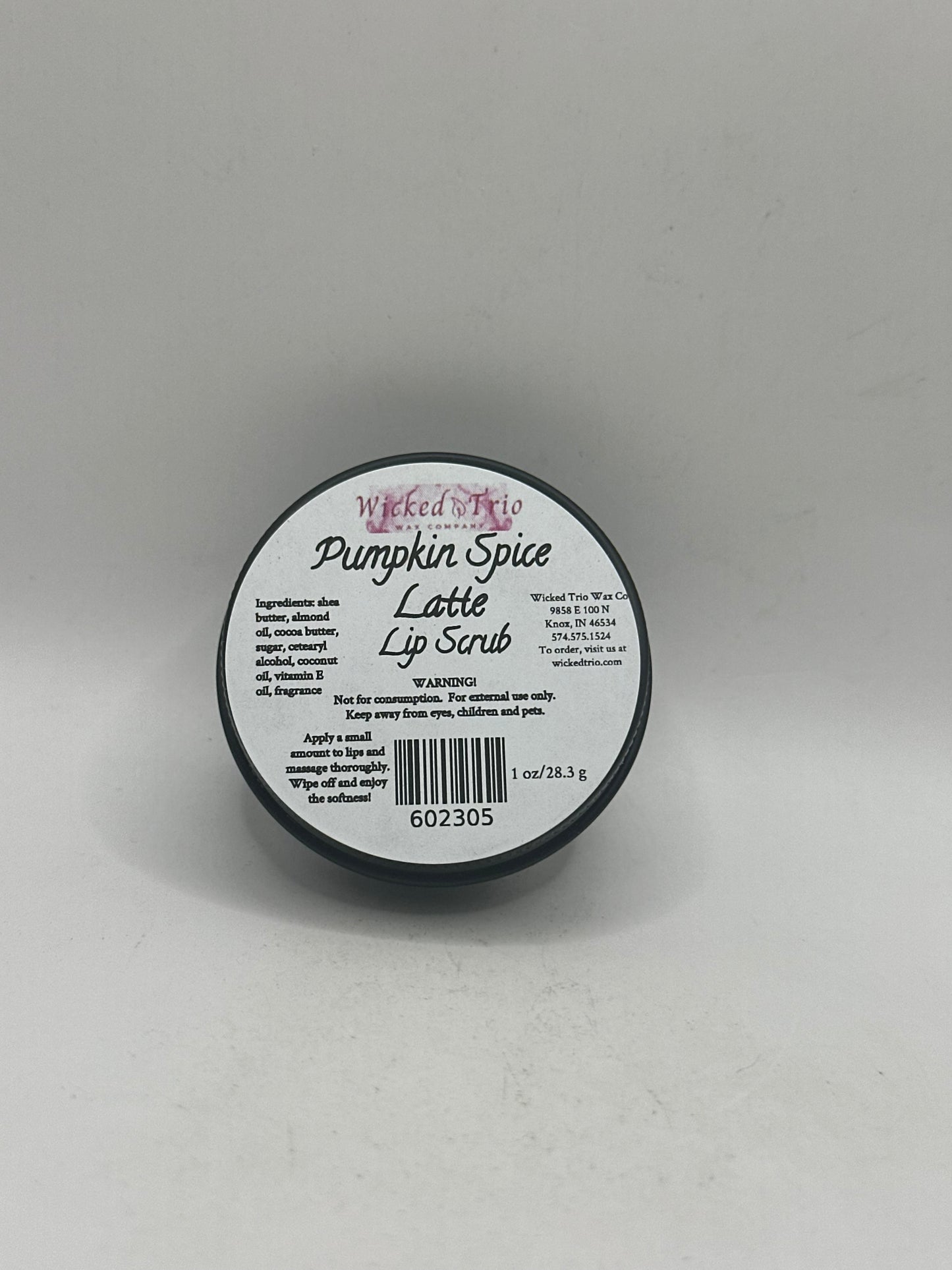 Pumpkin Spice Latte Lip Scrub