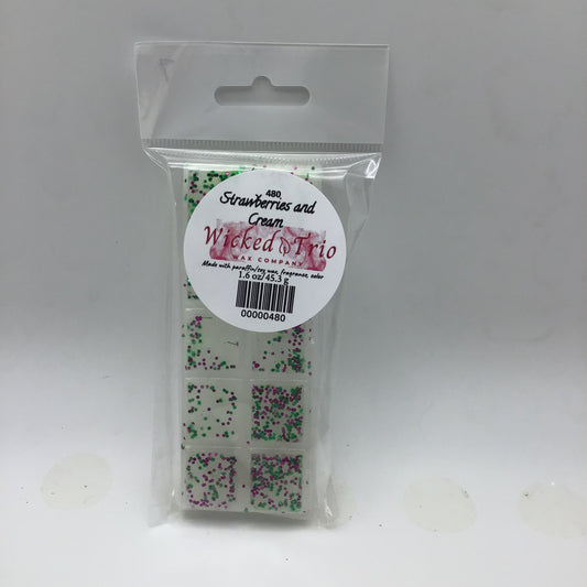 480 Strawberries and Cream Wax Melt