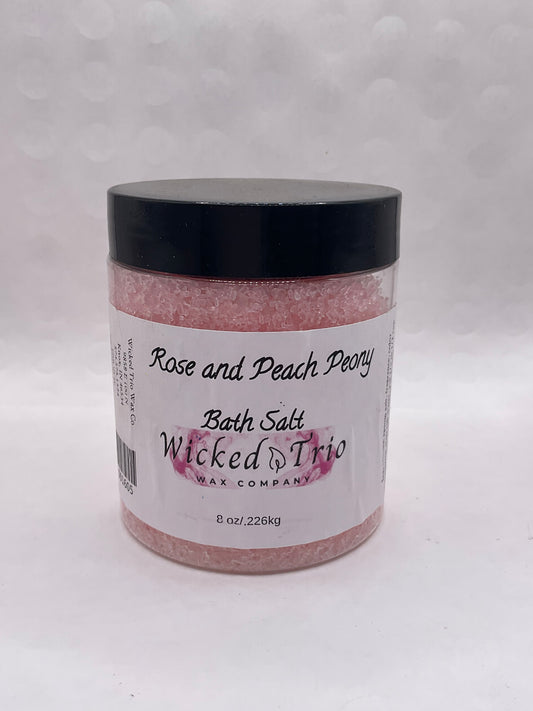 Rose and Peach Peony Bath Salt 86
