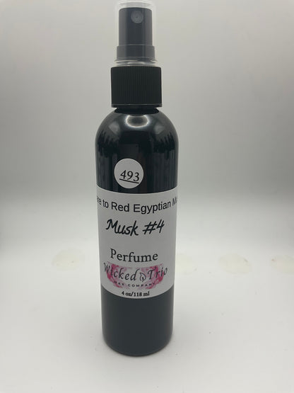 493 Red Egyptian Musk Type Perfume or Body Butter