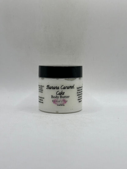 Banana Caramel Cake Body Butter