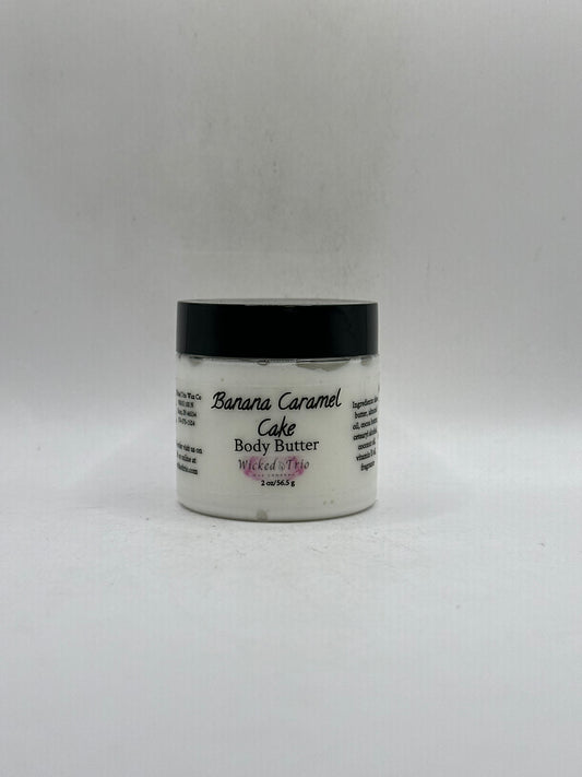 Banana Caramel Cake Body Butter