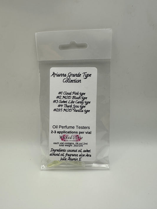 Ariana Grande Type Sample Set