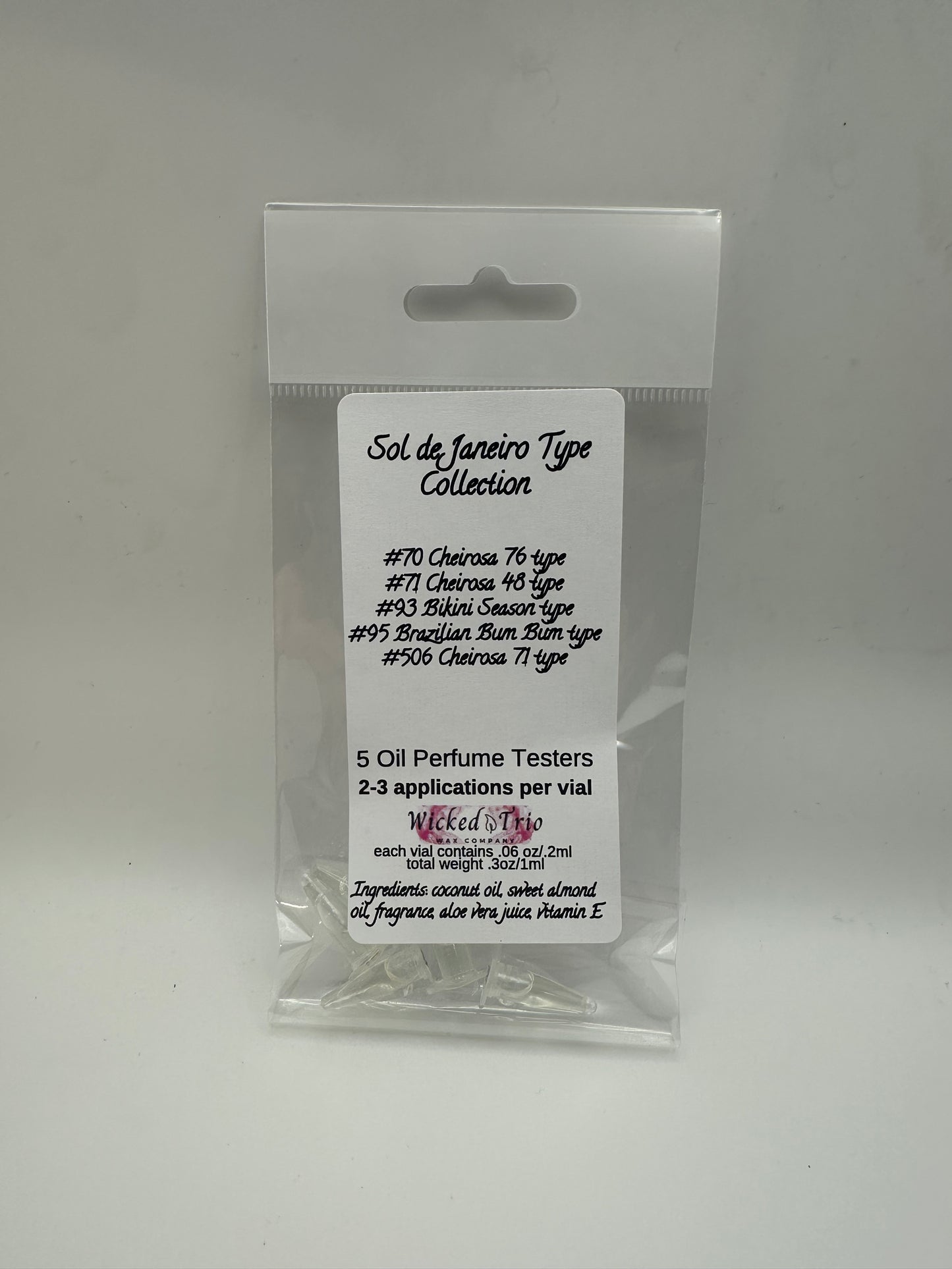 Sol De Janeiro Type Sample Set