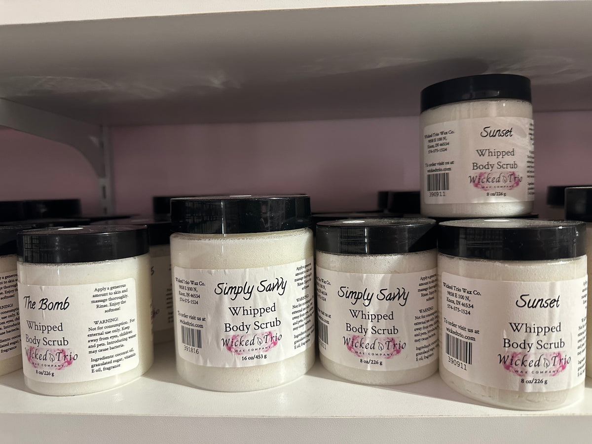 CHOCOLATE ORCHIDS WHIPPED SUGAR SCRUB