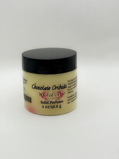 Chocolate Orchids Solid Perfume