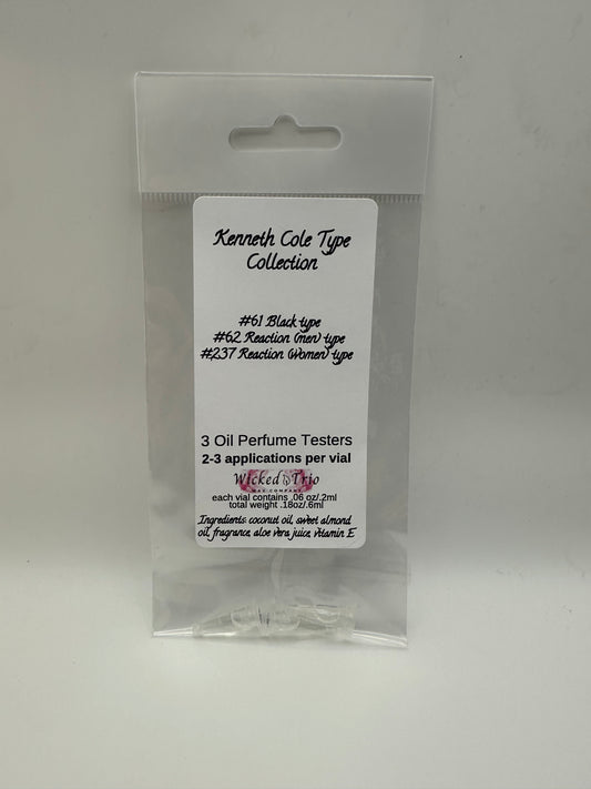 Kenneth Cole Type Sample Set