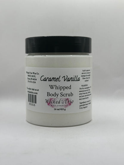 Caramel Vanilla Whipped Body Scrub